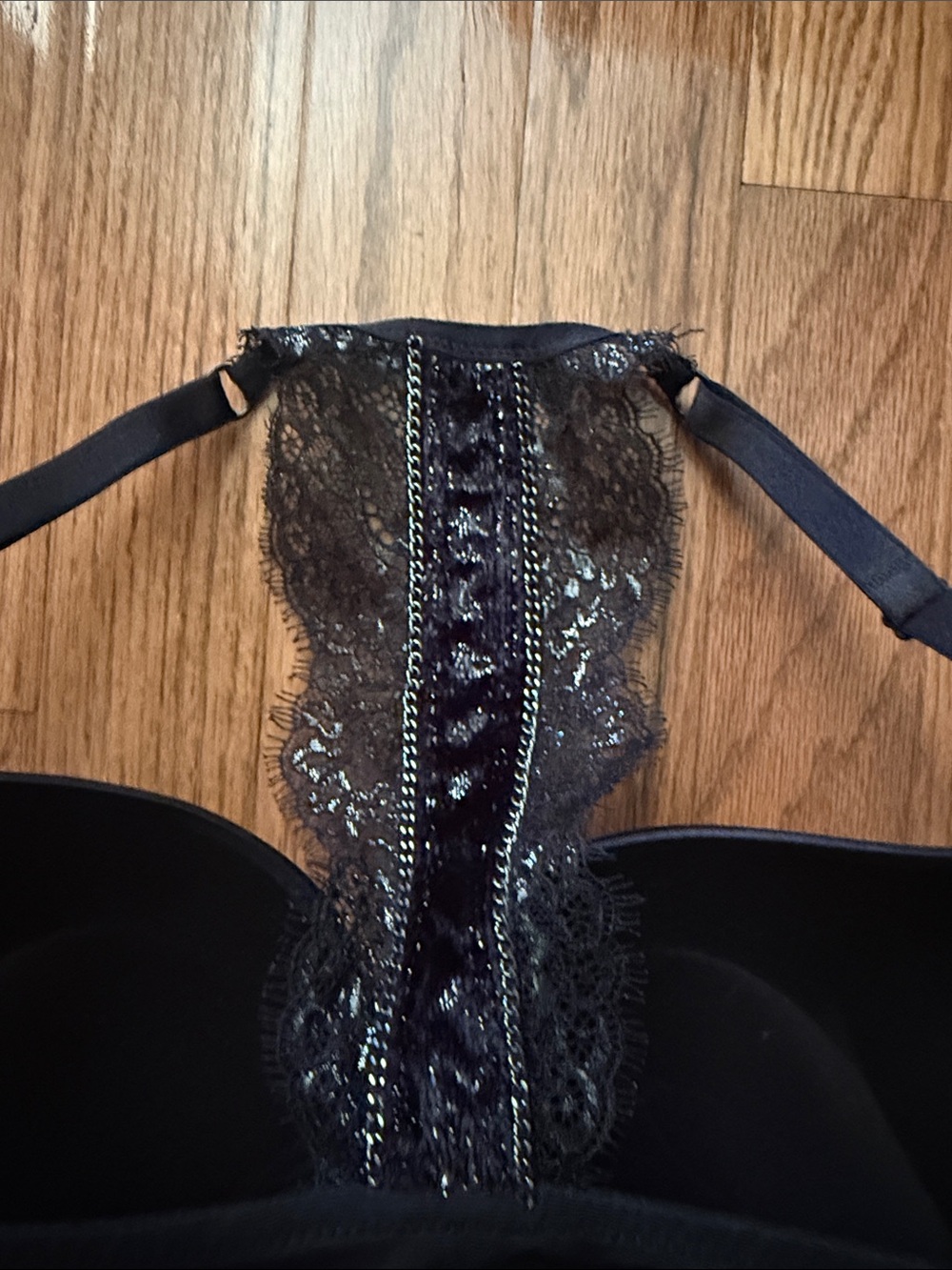 Victoria's Secret 34D Bombshell Lace Racerback Push Up Bra - Picture 3 of 4